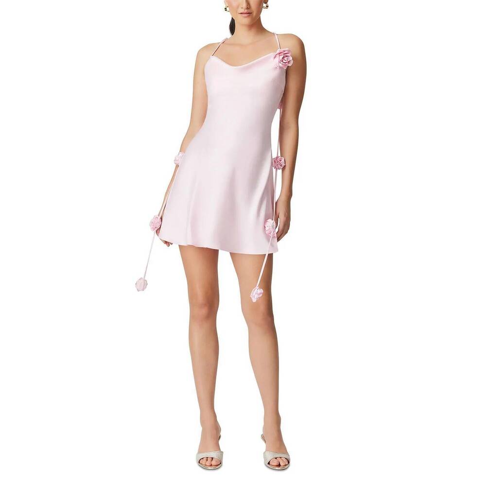 NEW ELLIATT zinnia mini dress in pink